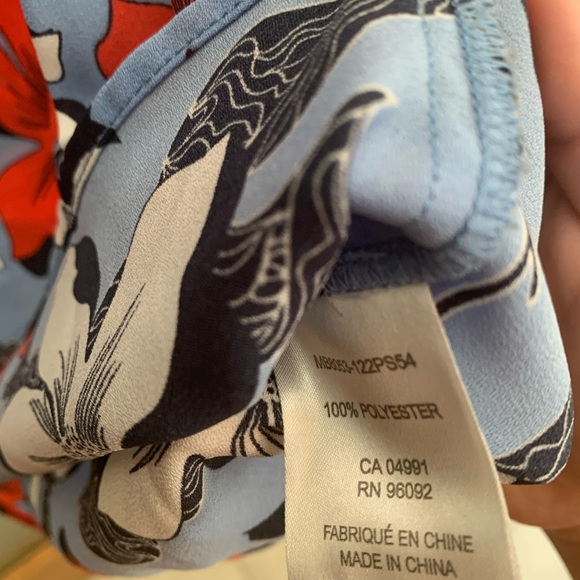 SILAS D FLORAL TANK TOP 18.5” PTP - Picture 4 of 4